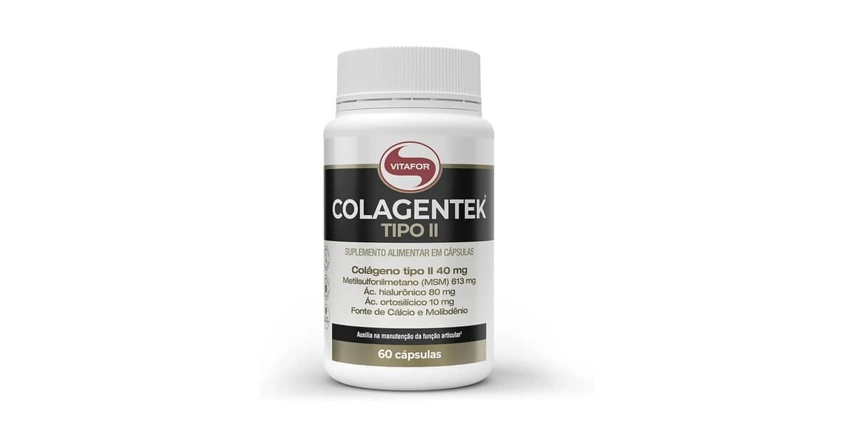 Melhor Colágeno Tipo 2: Puro ou com Vitaminas?