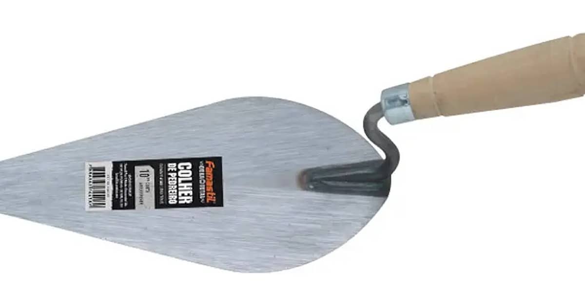 Melhor Colher para Pedreiro: Canto Redondo ou Reto?