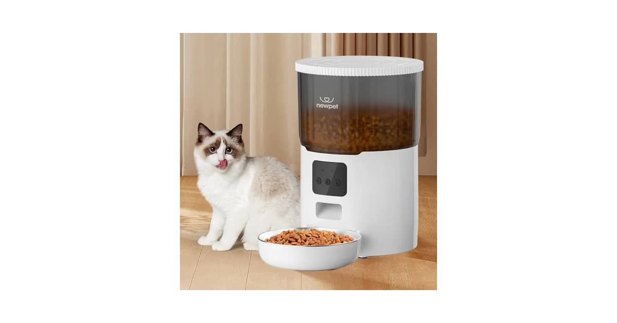 Melhor comedouro automatico para gato: Guia de Apps