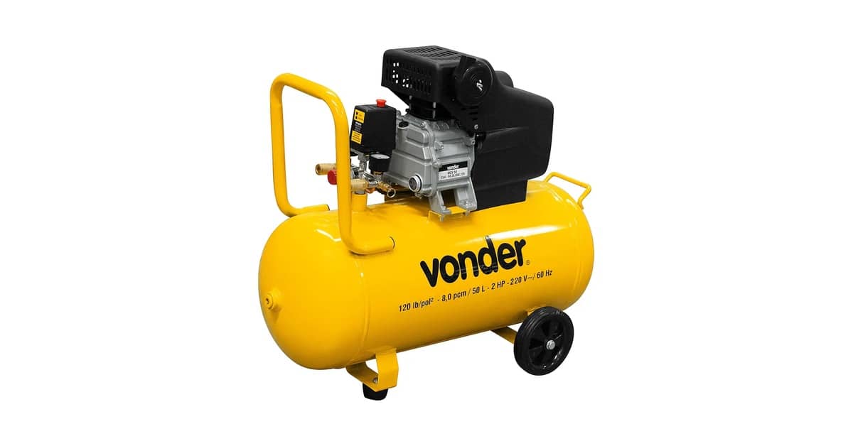 Melhor Compressor de Ar 50 Litros: Potência e Versatilidade