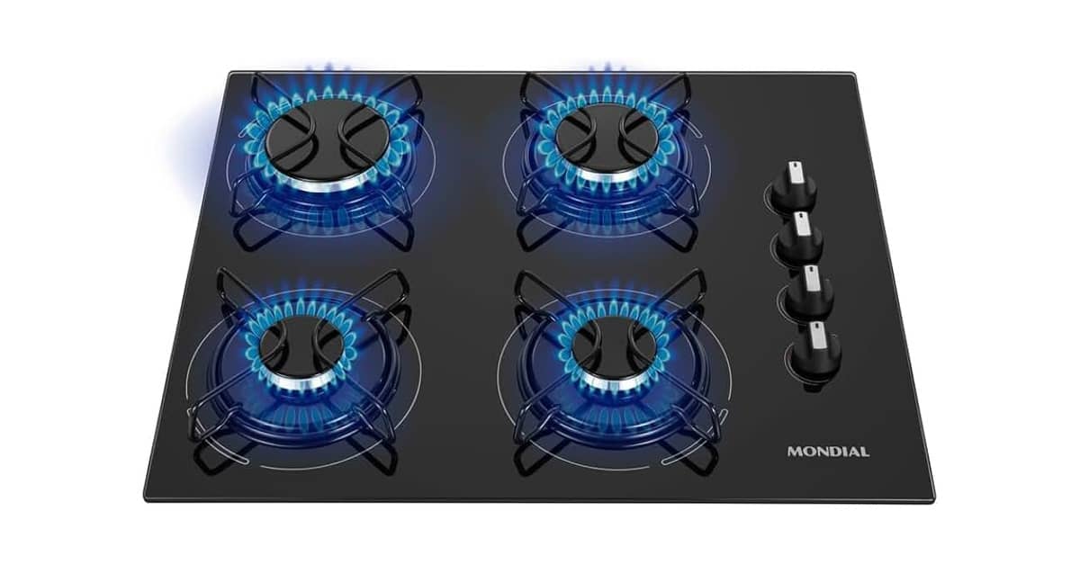Melhor Cooktop 4 Bocas a Gás com Tripla Chama?