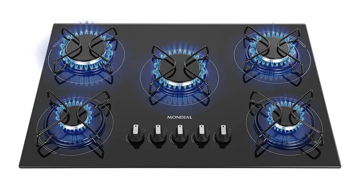 Melhor Cooktop a Gás 5 Bocas: Tripla Chama ou Mesa de Vidro?