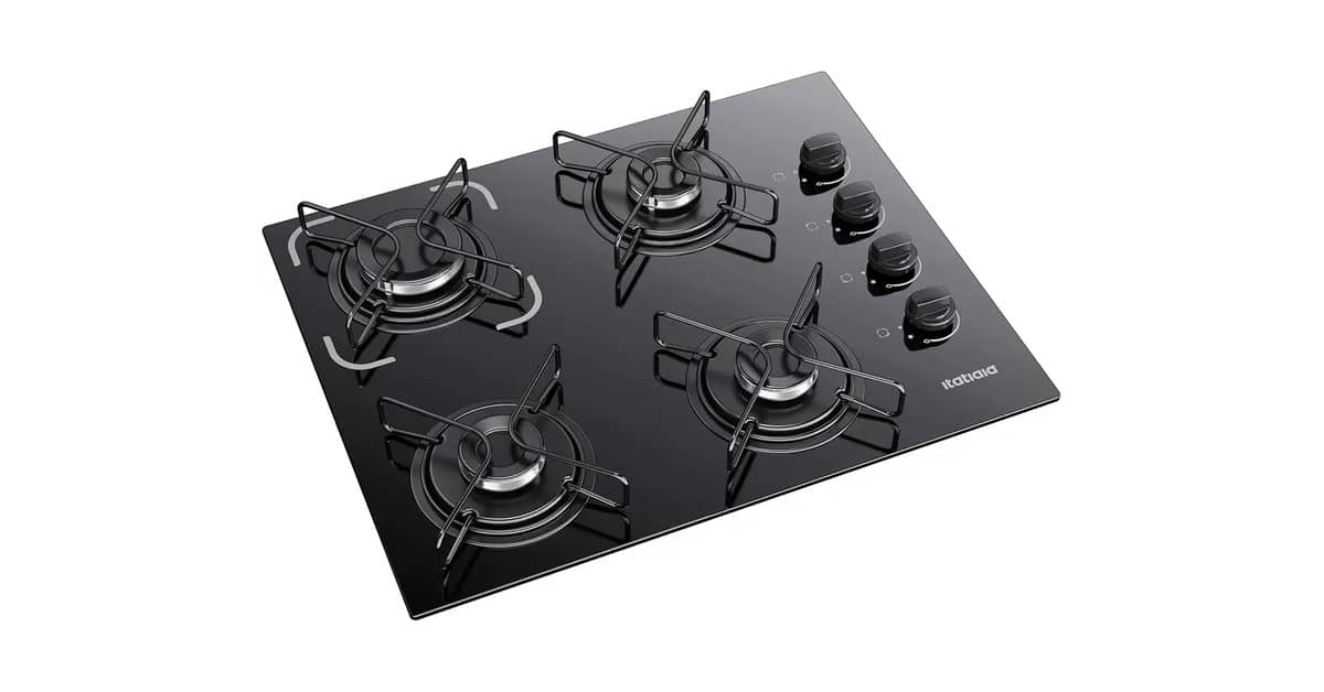 Melhor cooktop: Guia da tripla chama e ferro fundido