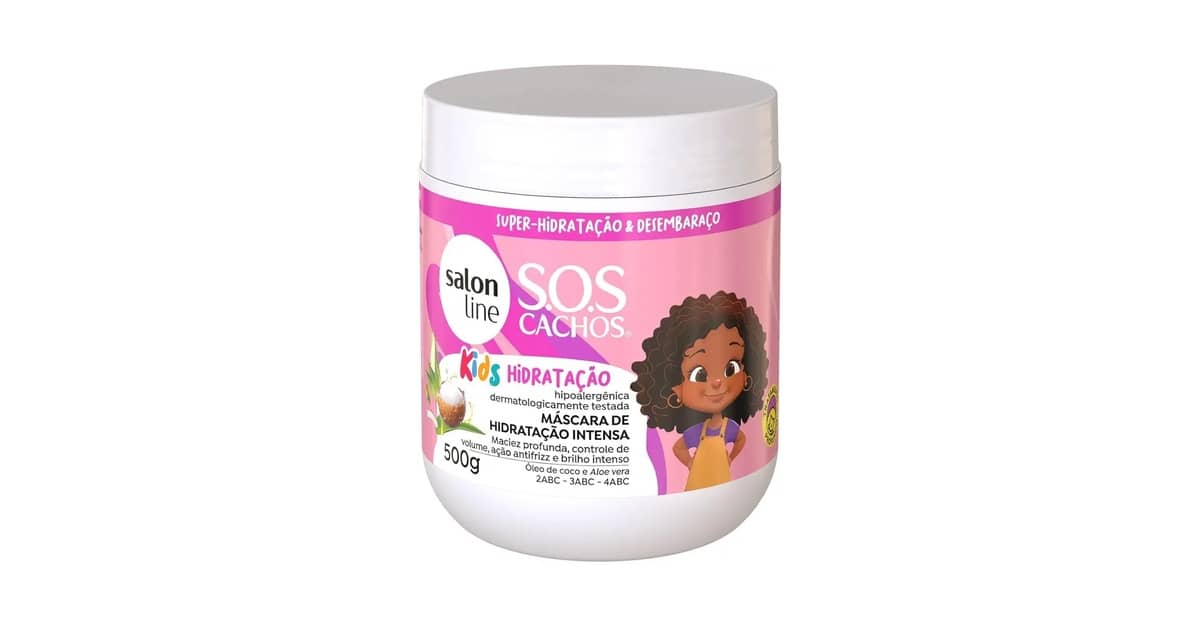 Melhor Creme de Hidratação para Cabelo Cacheado Infantil: Cachos Definidos e Macios!