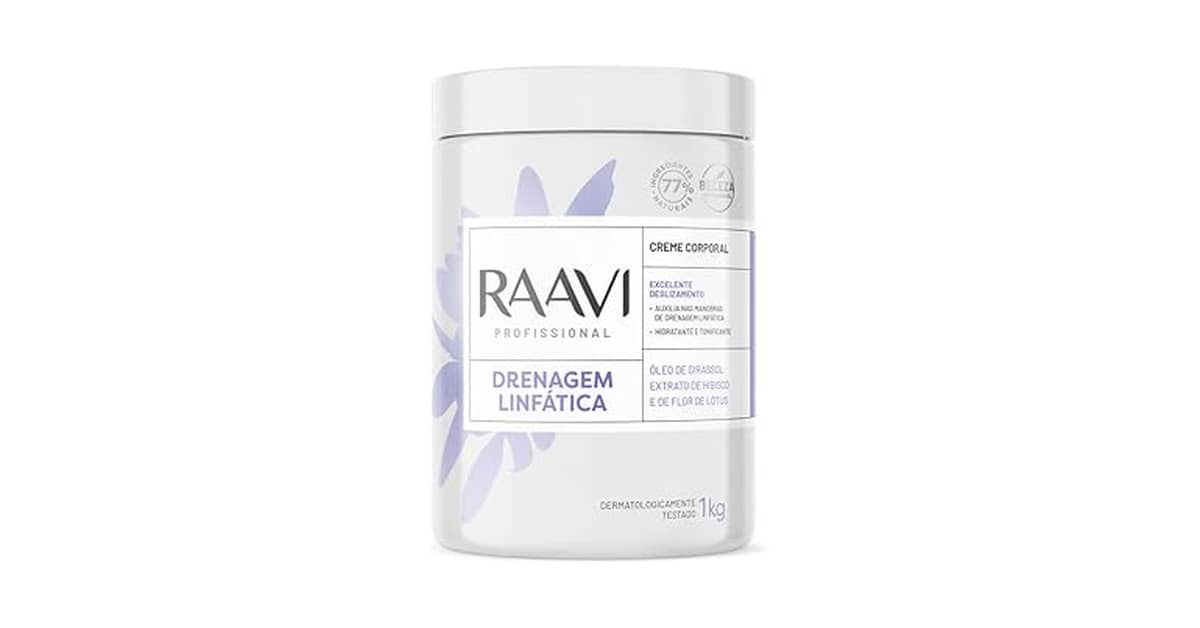 Melhor Creme Drenagem Linfática: Guia de Ativos