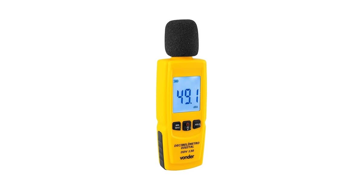 Melhor Decibelímetro: Com ou sem Data Logger?