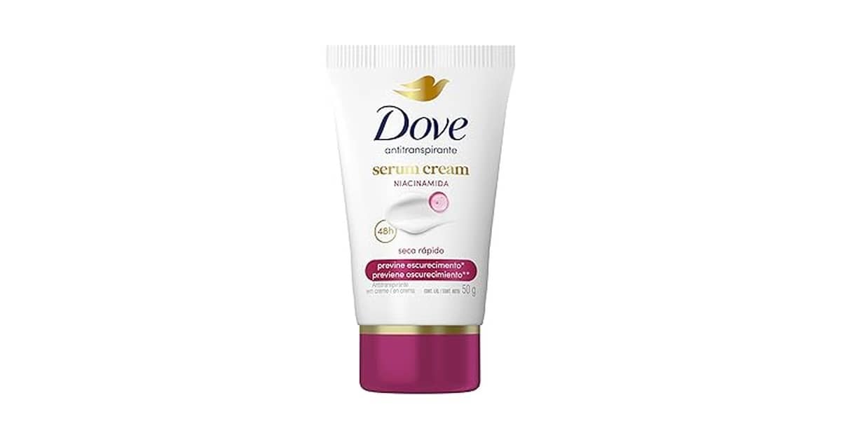 Melhor Desodorante Dove: Aerossol, Creme ou Stick?