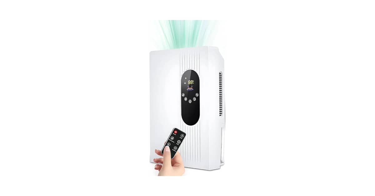 Melhor Desumidificador e Purificador Ar 2 em 1: Controle Umidade