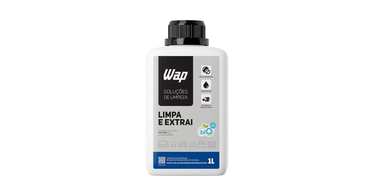 Melhor Detergente para Extratora: Limpeza Profunda