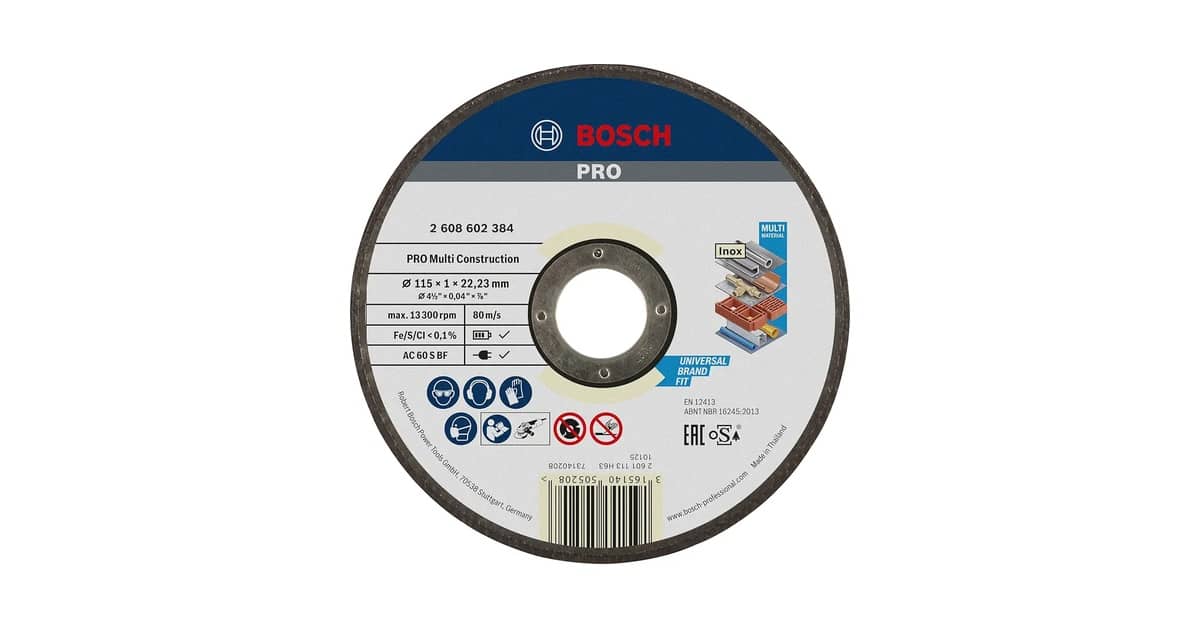 Melhor Disco de Corte para Esmerilhadeira: Guia Definitivo