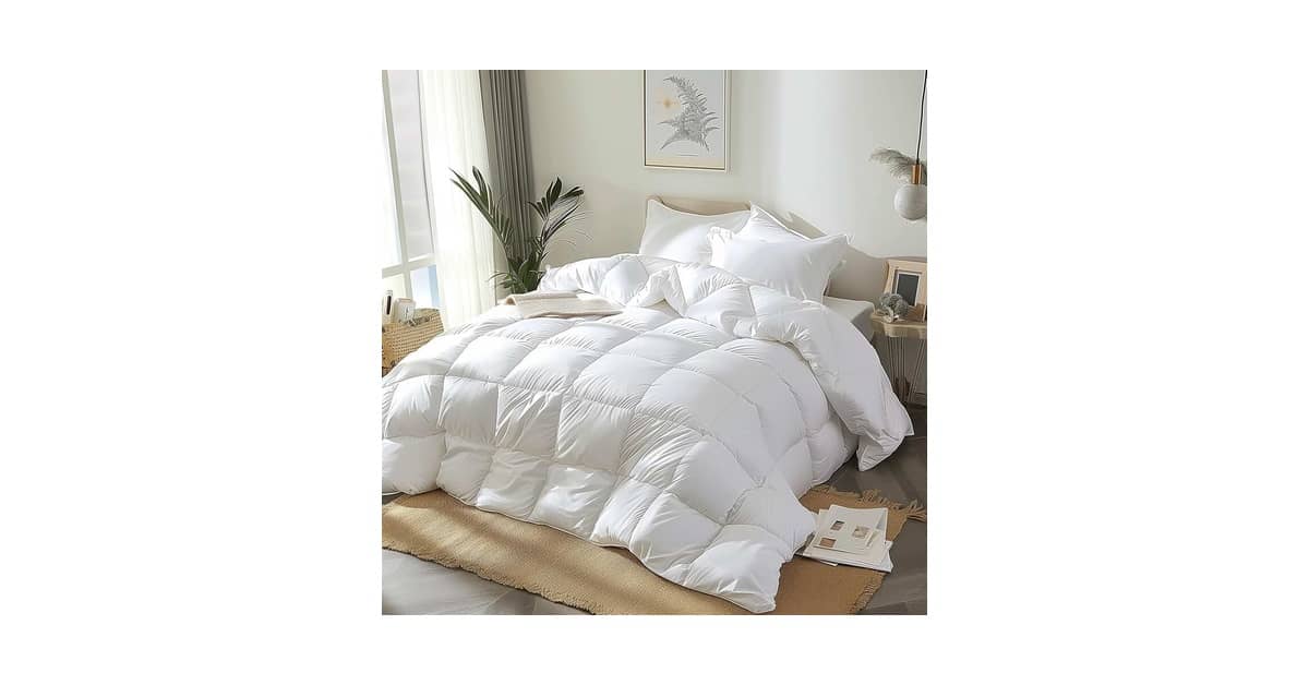 Melhor Edredom Pluma de Ganso: Toque Luxuoso e Conforto