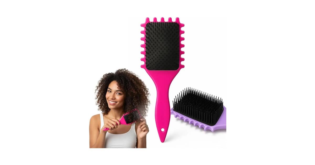 Melhor Escova para definir Cabelo Cacheado: Cachos Perfeitos