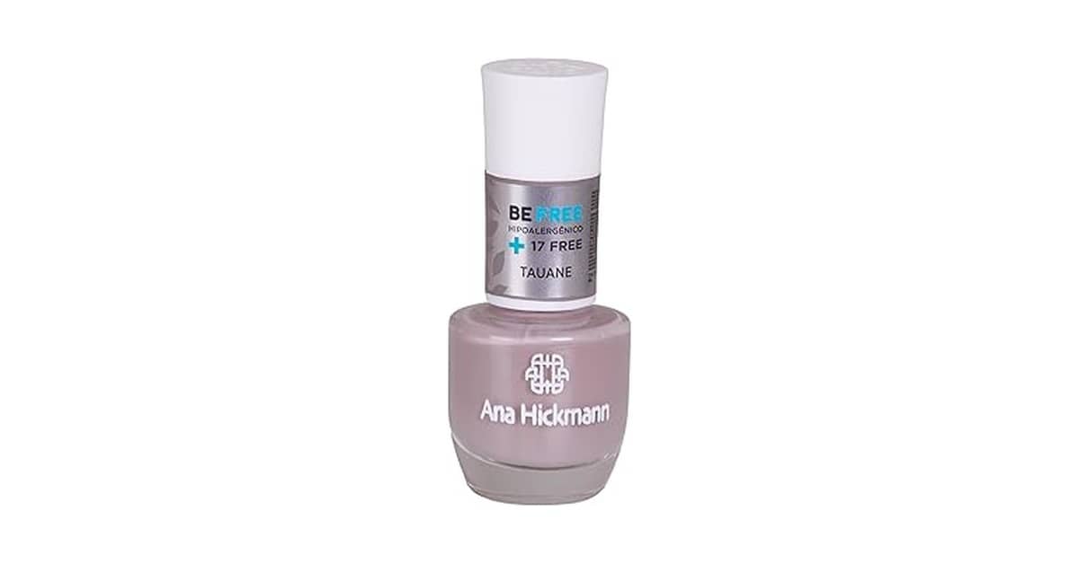 Melhor Esmalte Hipoalergênico: Guia de Cores