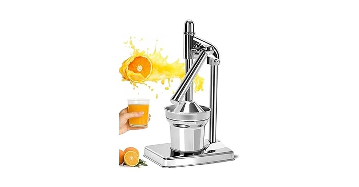 Melhor Espremedor de Laranja Manual: Inox ou Alumínio?