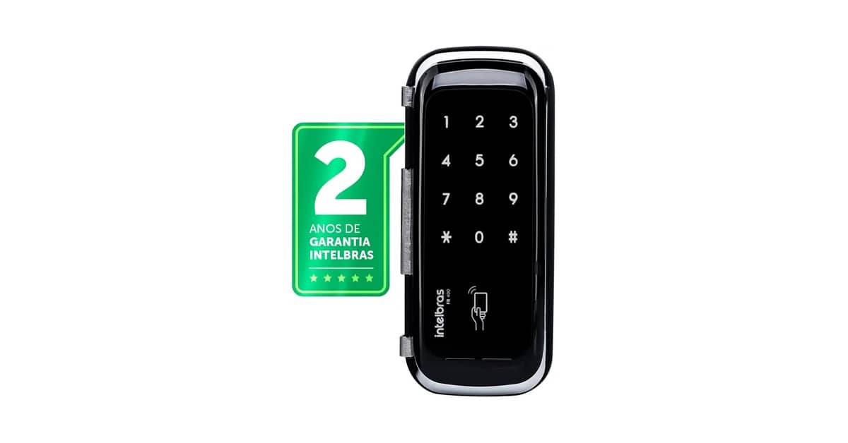 Melhor Fechadura Digital para Porta de Vidro: Segurança Inteligente
