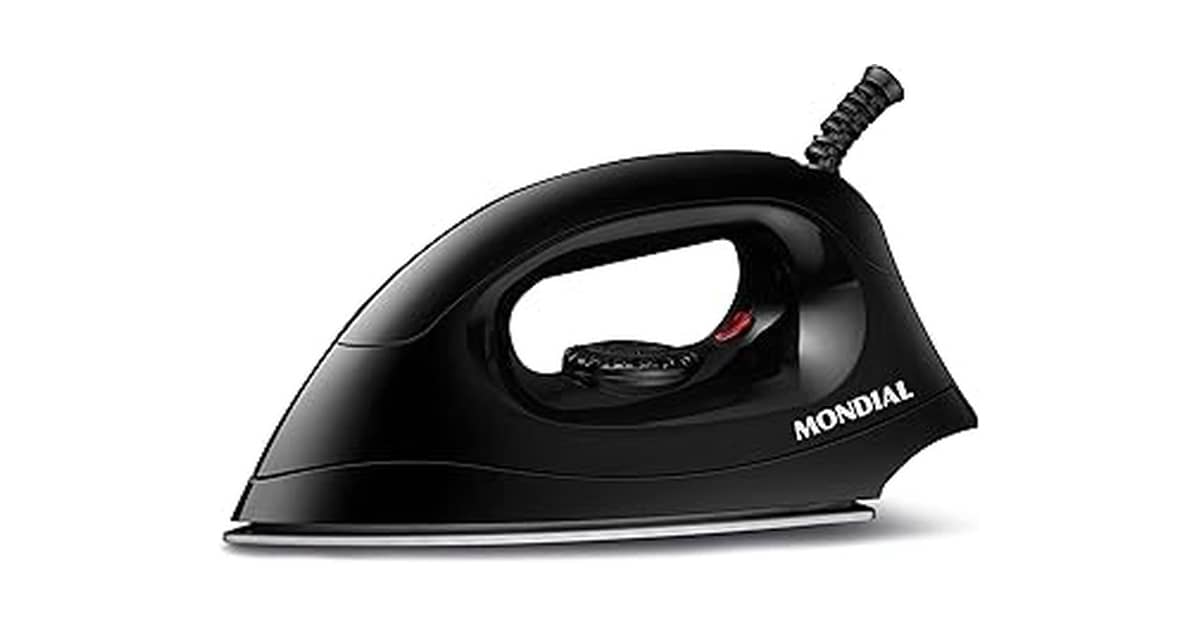 Melhor Ferro de Passar a Seco: 8 Modelos Leves
