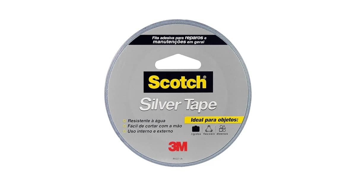 Melhor Fita Silver Tape: Resistência e Fixação Garantida!
