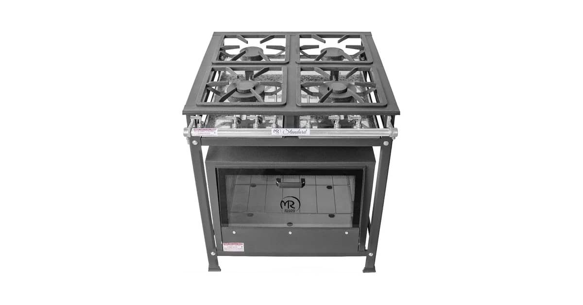 Melhor Fogão Industrial 4 Bocas com Forno: Potência e Durabilidade!