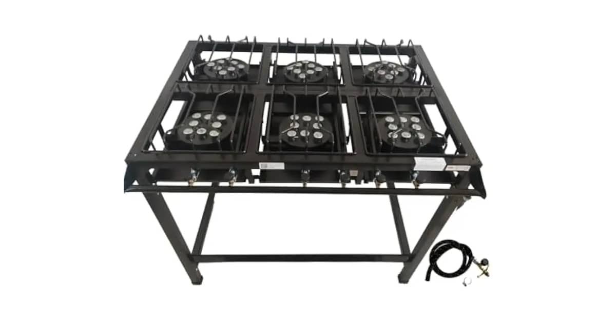 Melhor Fogão Industrial 6 Bocas: Alta Pressão vs Baixa Pressão