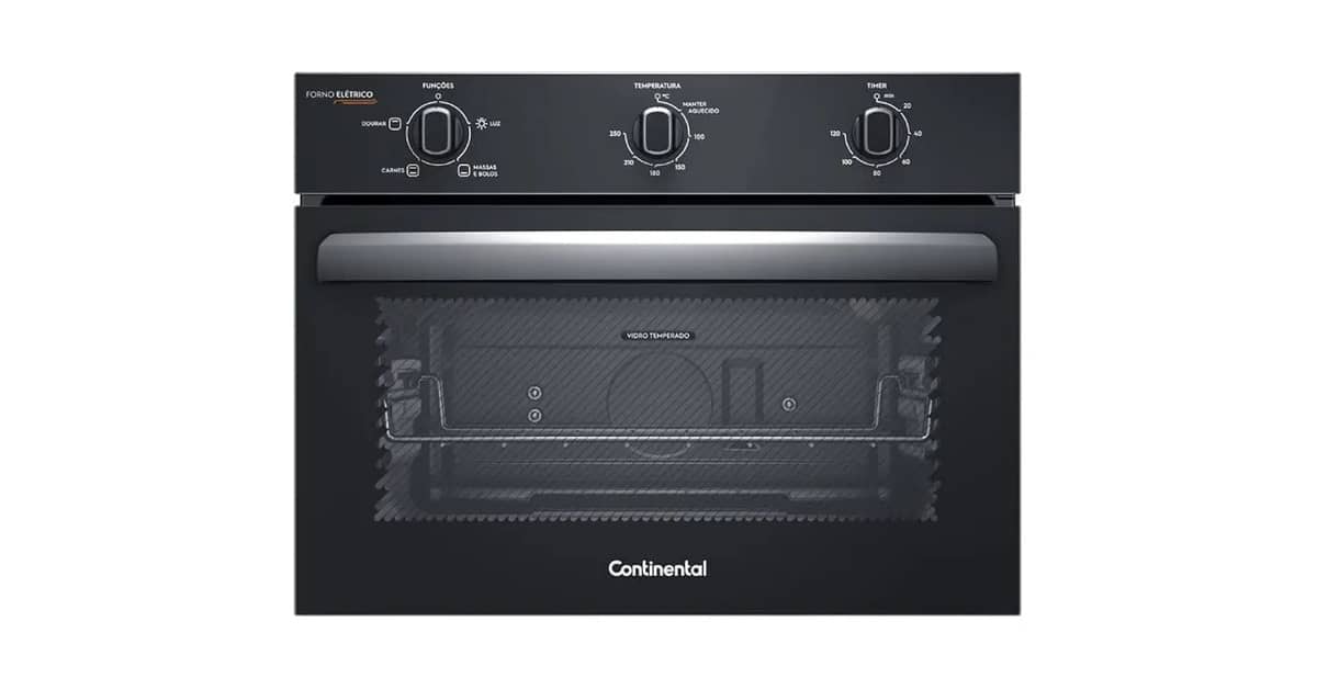 Melhor Forno Elétrico de Embutir 50 Litros: Funções e Capacidade