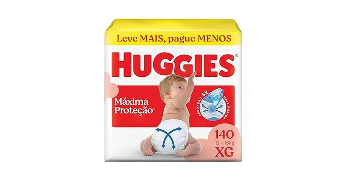 Melhor Fralda Huggies: 6 Linhas para cada necessidade