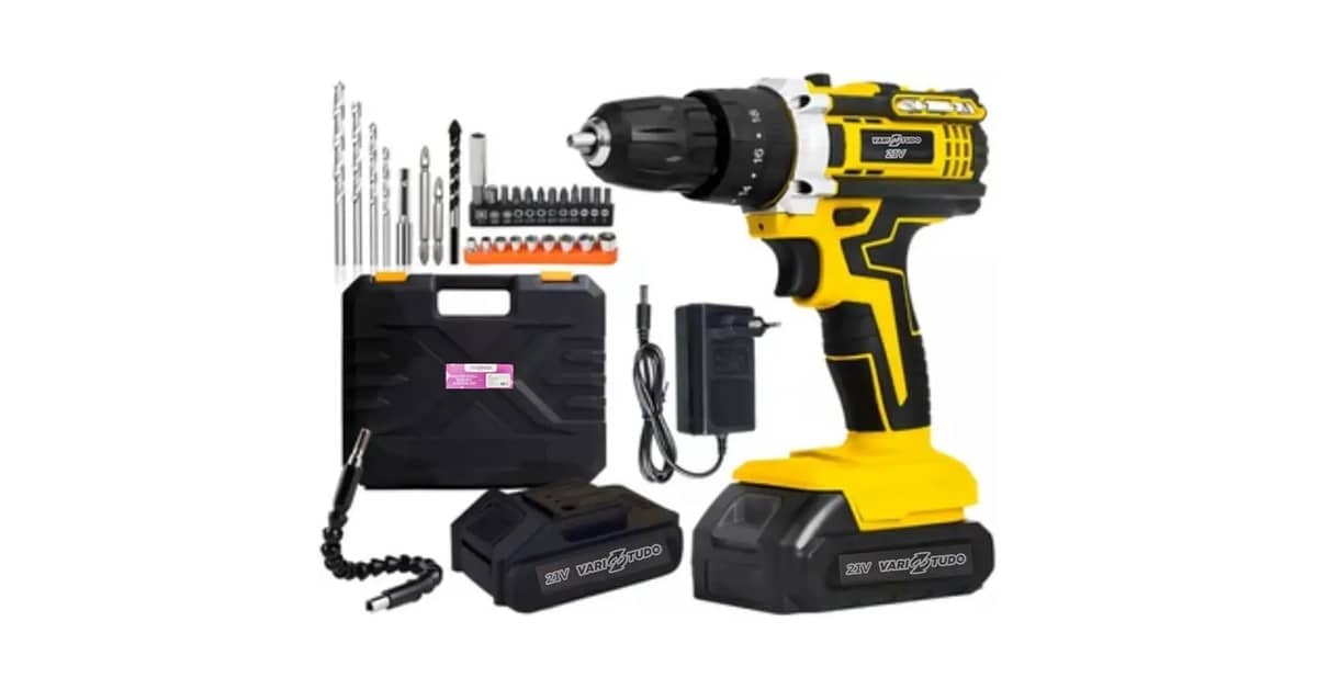 Melhor Furadeira e Parafusadeira de Impacto sem Fio: Potência e Versatilidade