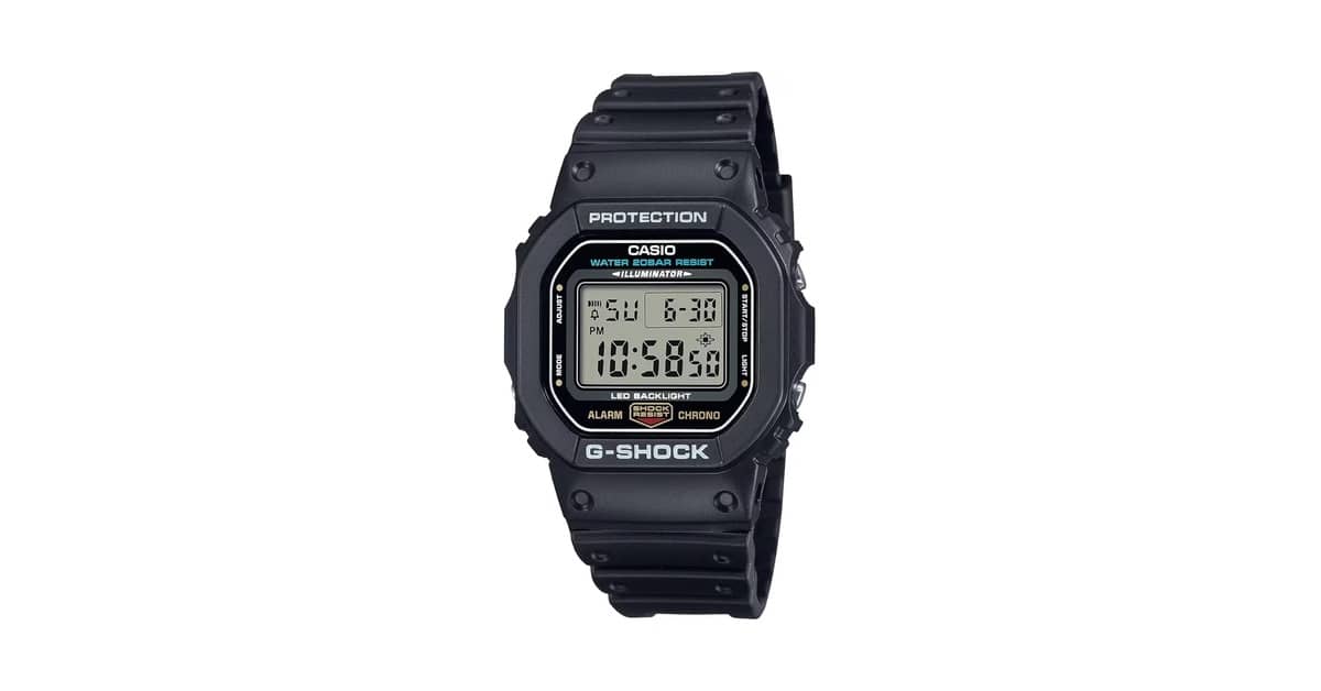 Melhor G-Shock: Resistência e Estilo para o seu Dia