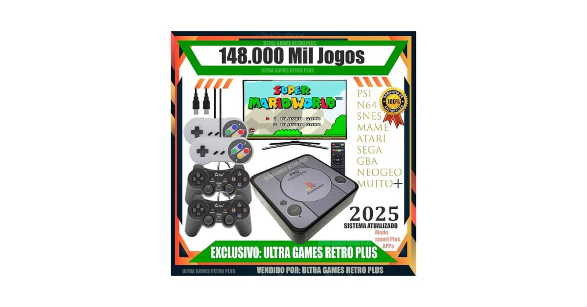 Melhor Game Retro Ps2: 10 Opções com Milhares de Jogos