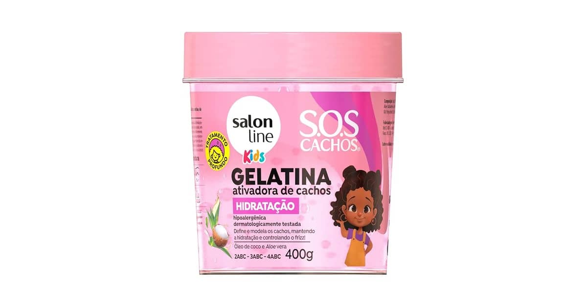Melhor Gelatina para Cabelo Cacheado Infantil: Guia Completo