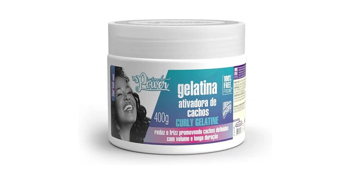 Melhor Gelatina para definir Cachos: Definição Duradoura