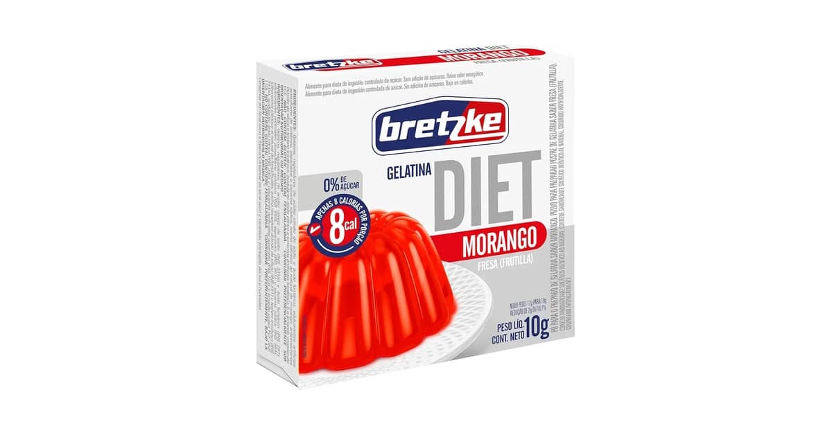 Melhor gelatina para dieta: Com sabor ou sem sabor?