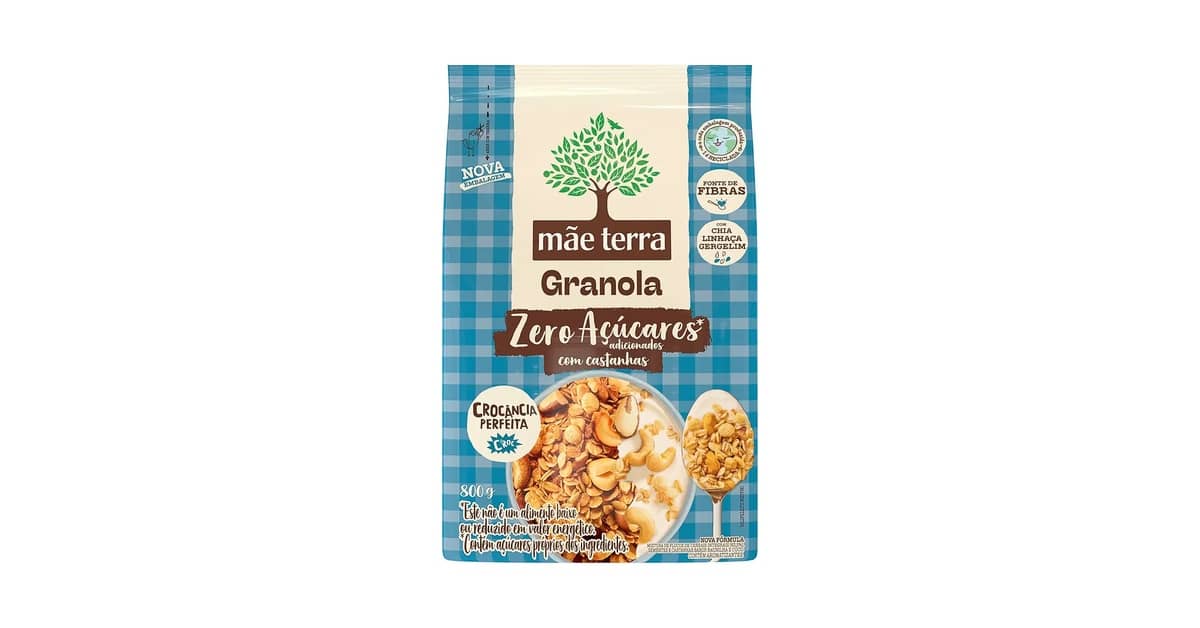 Melhor Granola do Mundo: Zero Açúcar e Sabor Natural
