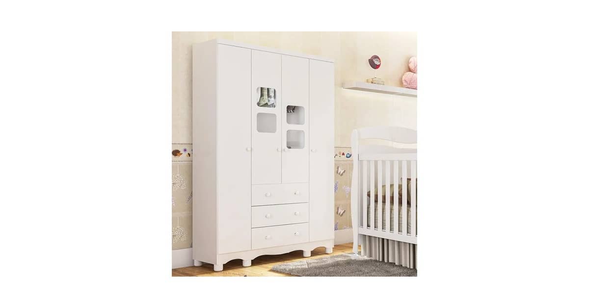 Melhor guarda roupa infantil: Guia de organização
