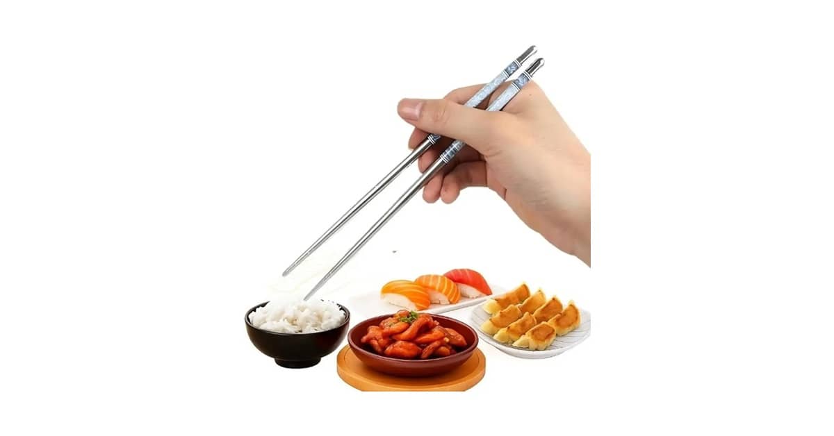 Melhor Hashi Reutilizável: Inox, Bambu ou Fibra?