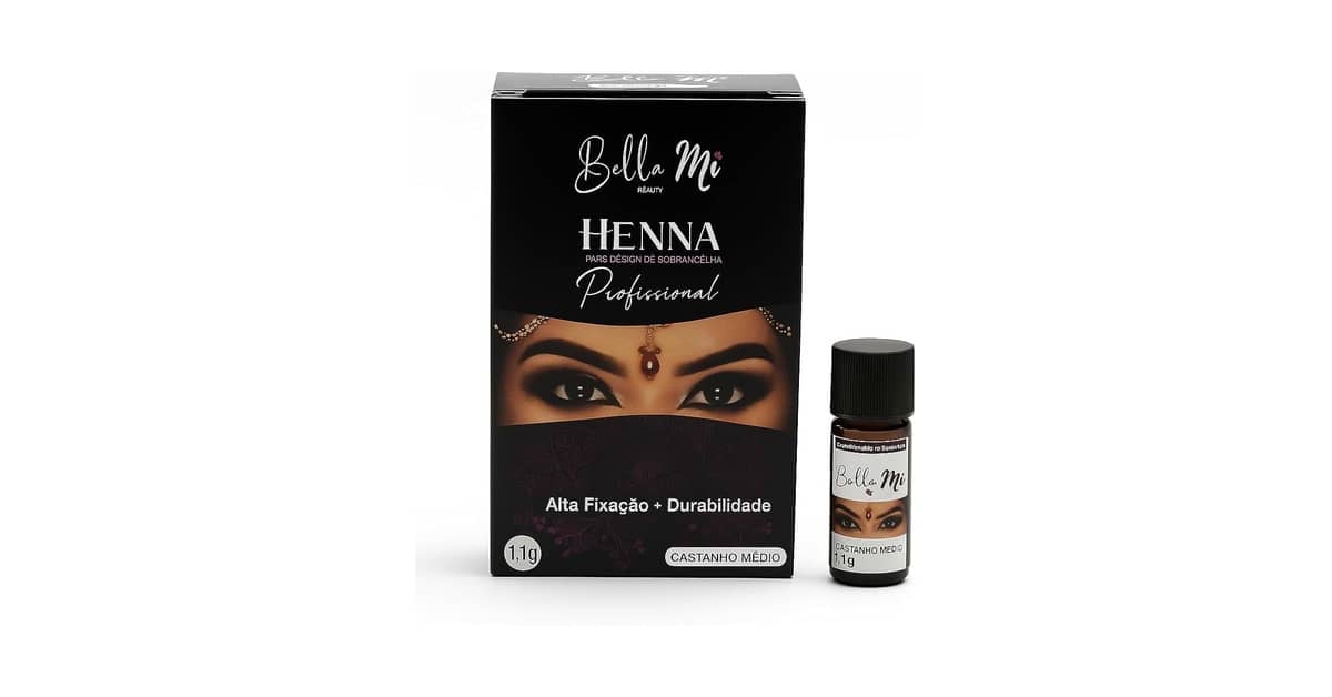 Melhor Henna para Fazer Sobrancelha: Guia de Cores e Durabilidade