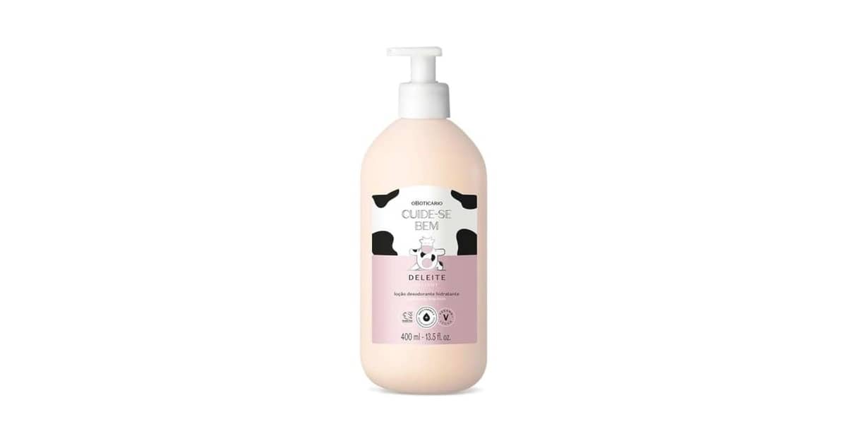 Melhor Hidratante Boticario Cuide se Bem: Aroma e Hidratação