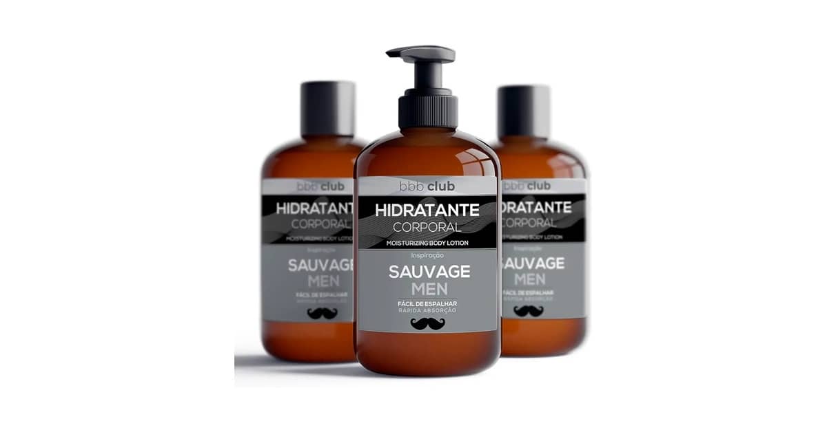 Melhor Hidratante Masculino Importado: Fragrâncias de Grife