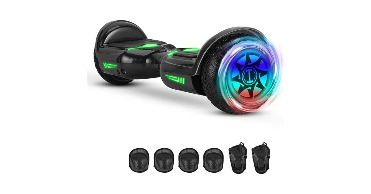 Melhor Hoverboard Infantil: Guia de Luzes e Bluetooth