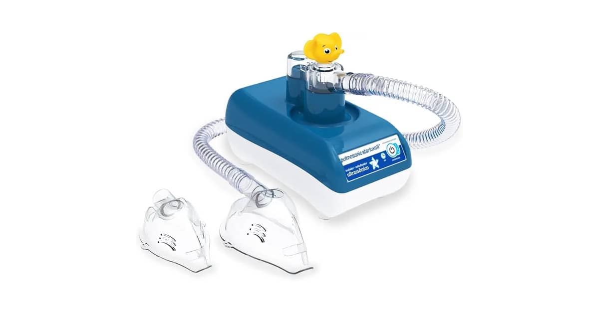 Melhor Inalador Infantil Ultrassônico Pulmosonic Star Soniclear: Alívio Respiratório Rápido
