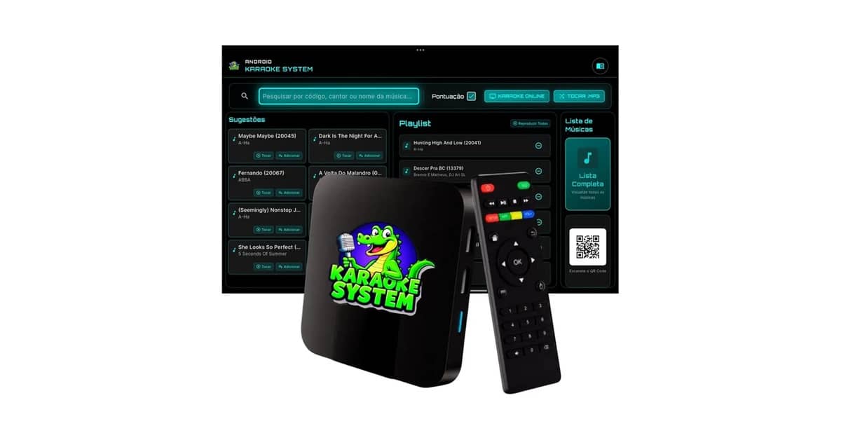 Melhor Karaokê Sertanejo: 18 Mil Músicas e 2 Mics