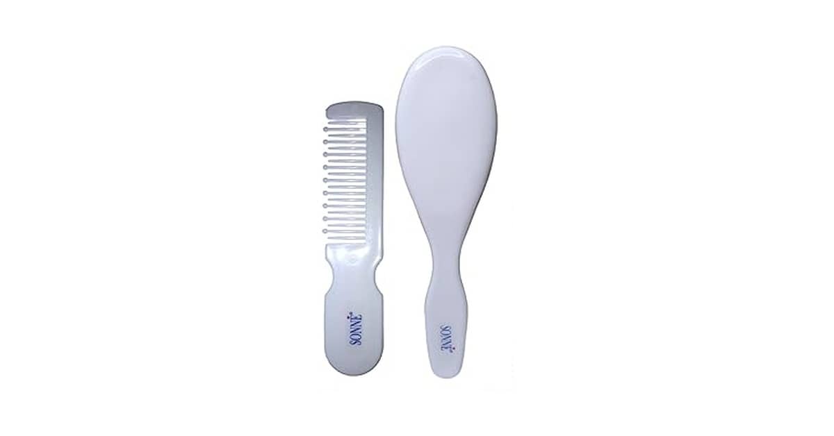 Melhor Kit de Escova e Pente para Bebe: Cerdas Macias
