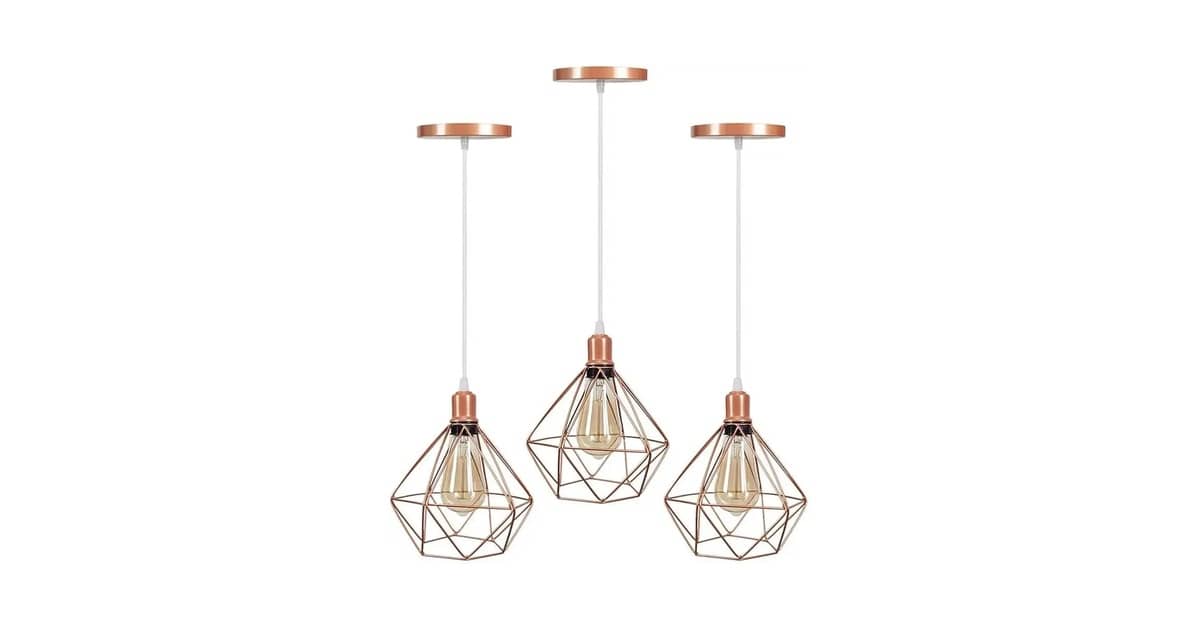 Melhor Kit de Lustre Pendente: 10 Opções de Design