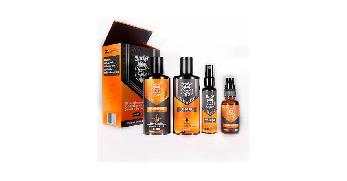 Melhor Kit para Crescer Barba: Guia Completo