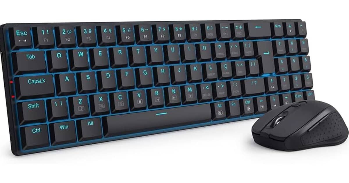 Melhor Kit Teclado e Mouse Gamer sem Fio: Desempenho e Liberdade