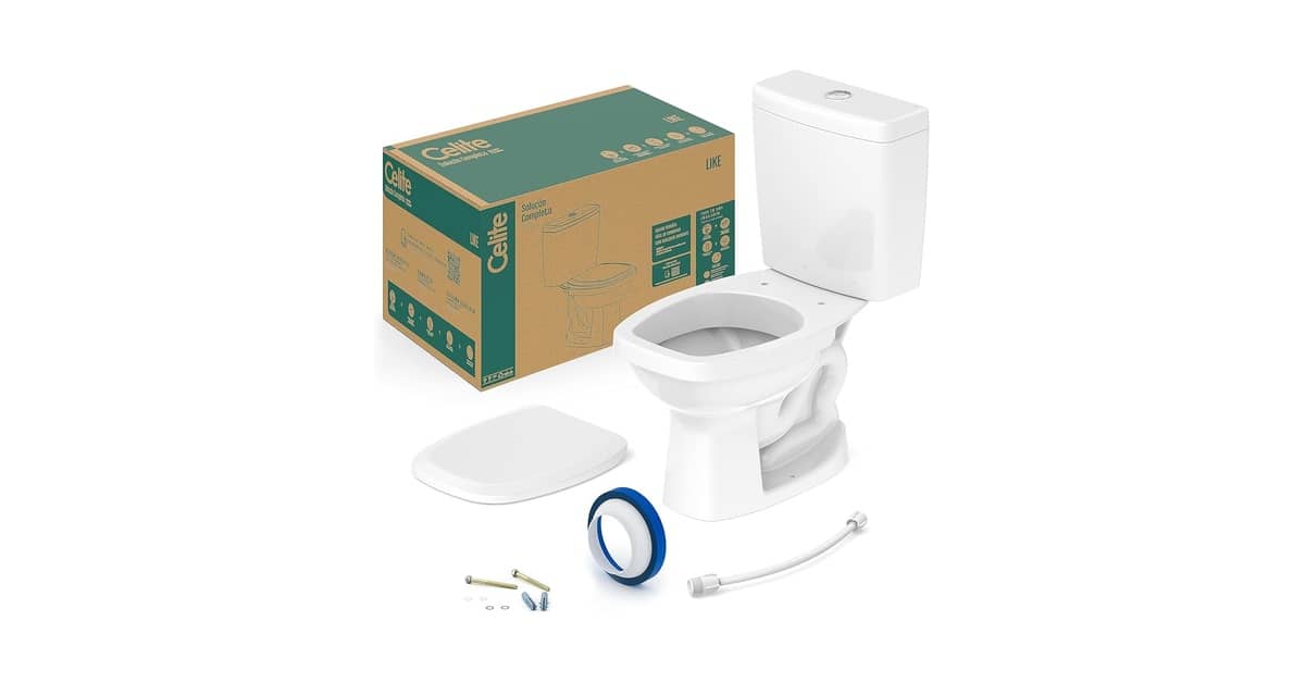 Melhor Kit Vaso Sanitário com Caixa Acoplada: Conforto e Eficiência