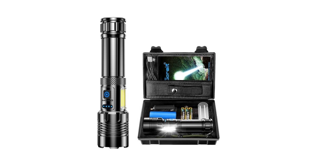 Melhor Lanterna Recarregável Profissional: Potência e Alcance