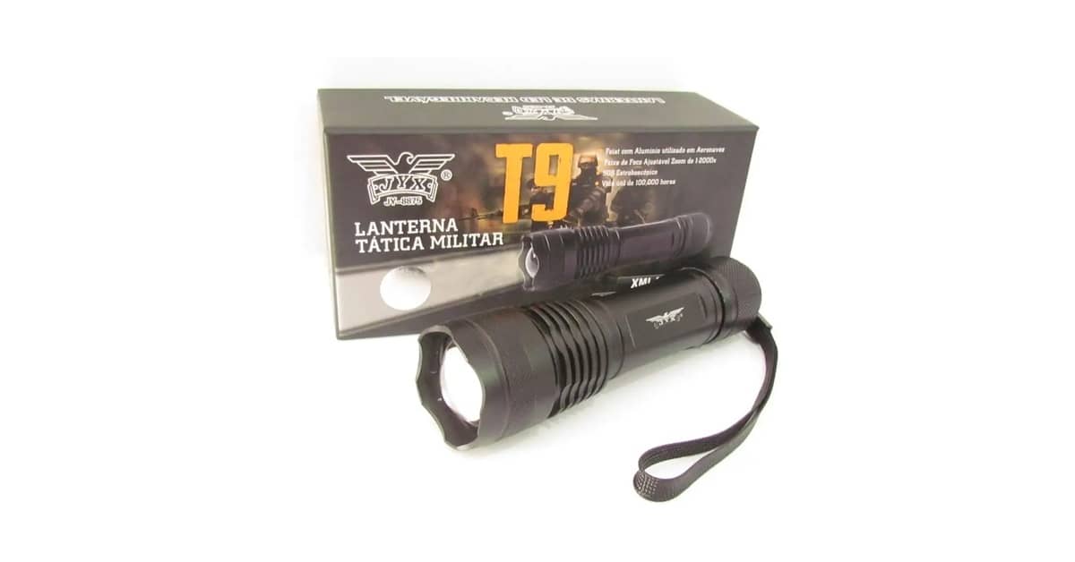 Melhor Lanterna Tática do Mercado: Potência e Alcance