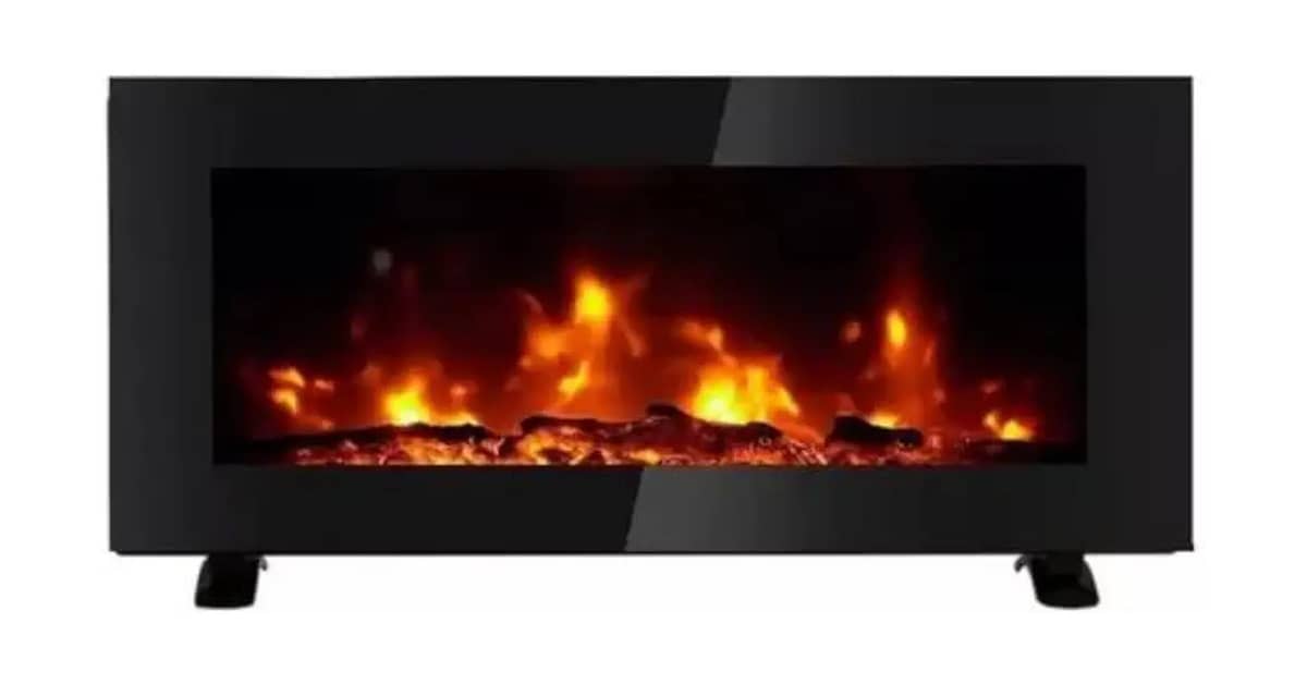 Melhor Lareira Elétrica: Chamas 3D e Aquecimento Eficiente
