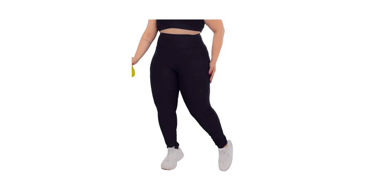 Melhor Legging Plus Size: Conforto e Estilo Sem Transparência