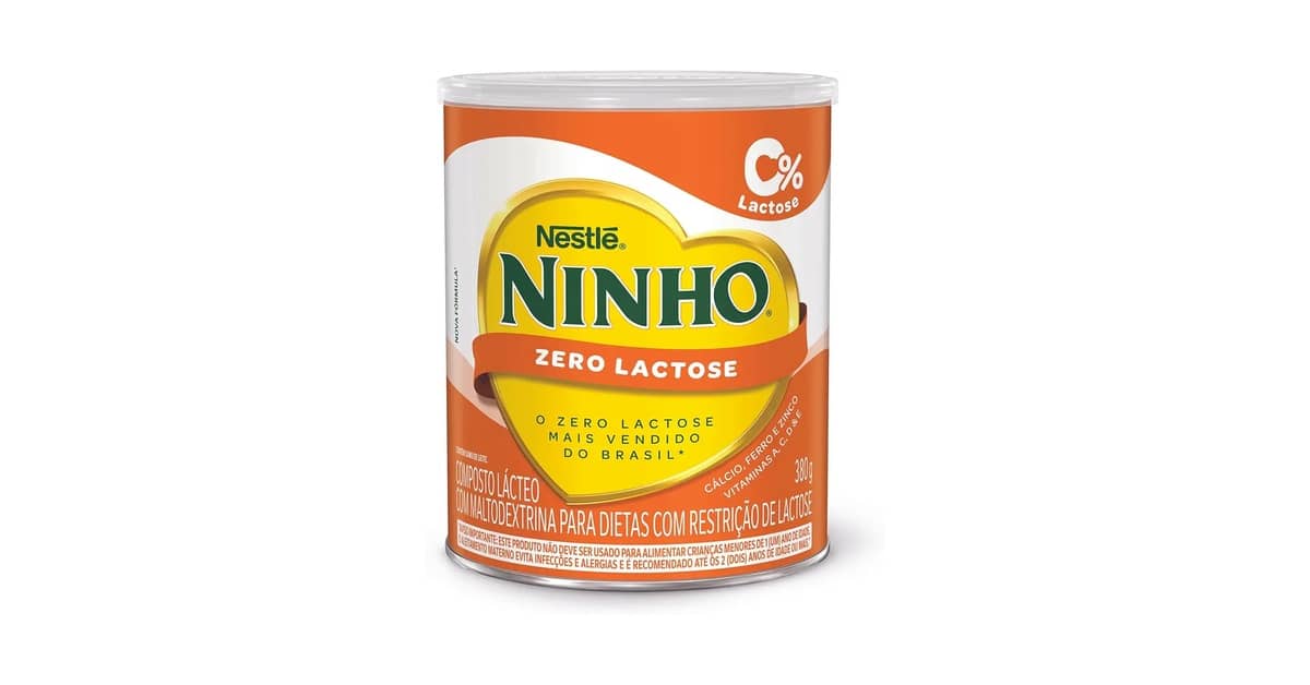 Melhor leite condesado sem lactose: Diet ou com açúcar?
